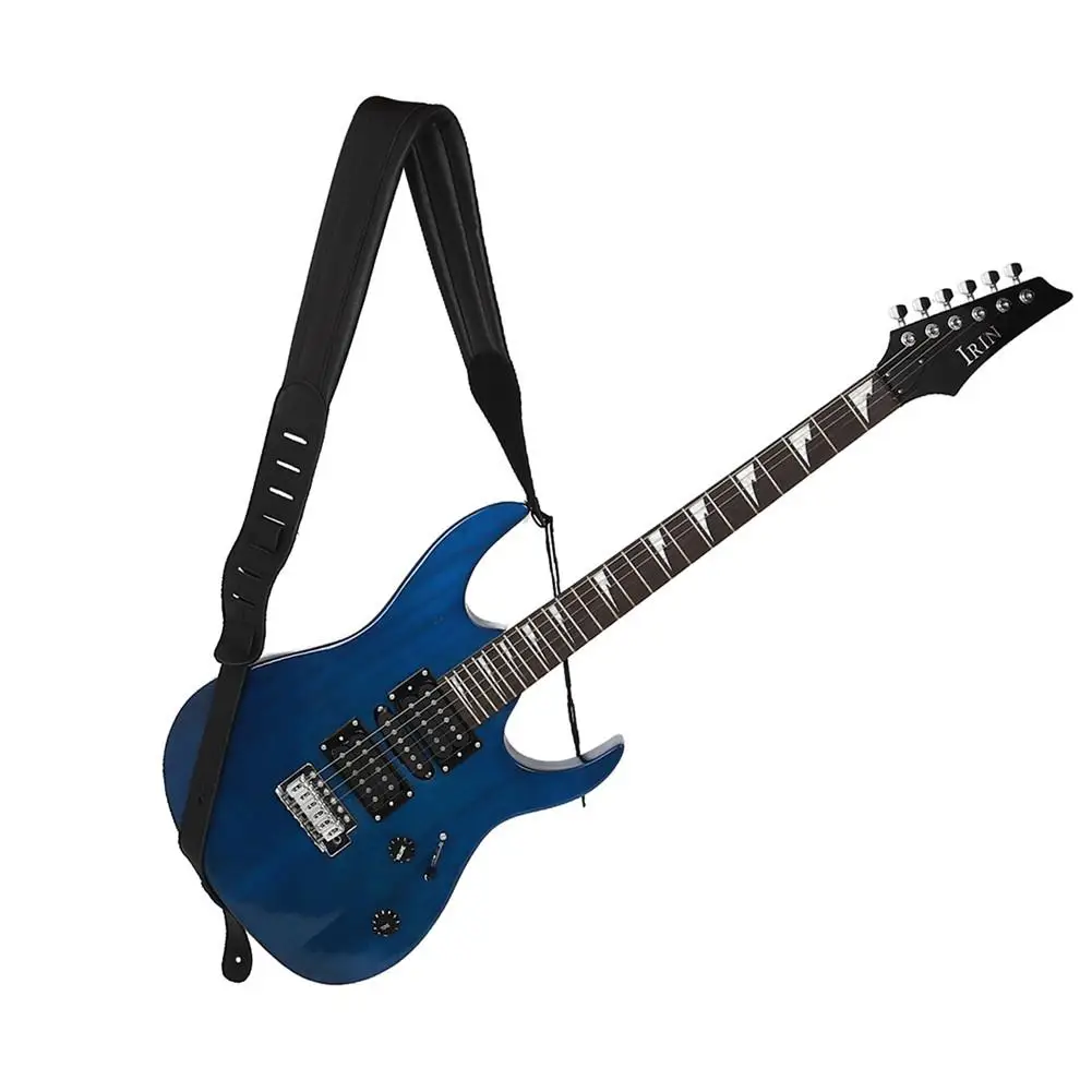 GS06 Kitarri Rihm Reguleeritava Pikkusega, Pehmest Nahast Vöö Paksenema Laiendada Õlapaelad Bass Guitarra Muusikariistade Tarvikud