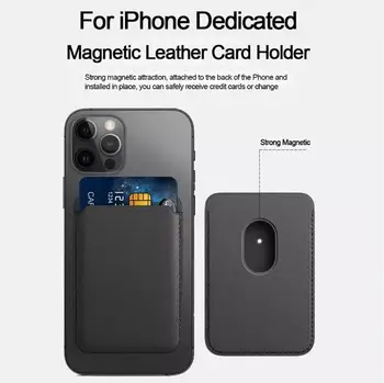 2 in 1 Magnet Magsafe Juhul + Rahakott Kaardi Kott iPhone 12 Mini Kaas Anti-knock Juhtudel iPhone 12 Pro Max 11 tagakaas