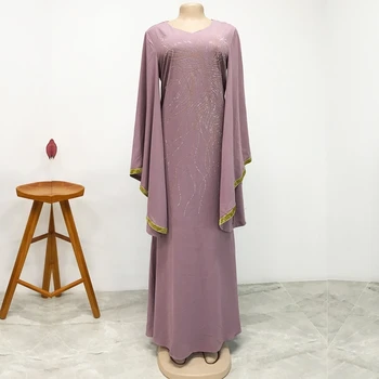 Bangladesh Moslemi Hijab Abayas Naiste Dubai Kauhtana Kleit Pluss Suurus Boubou Naine Jalabiya Türgi Kleidid Diamond Kleit Islam