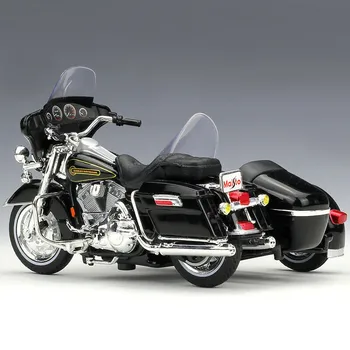 1:18 Skaala 1998. Aasta Harley-Davidson FLHT ELECTRA GLIDE STANDRD Metallist Mootorratta Diecast Bike Auto Mudel Mänguasja Kogumine Mini Moto Kingitus