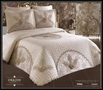 Orhidee voodi kate komplekt kate komplekt roosa cappuccino valge voodipesu komplekt bedclothes koos padjapüür padi