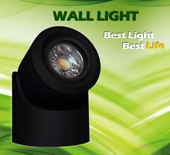 Uute tulijate 90x130mm LED Veekindel Väljas lae-Seina Valgusega 3w IP65 Alumiinium ühepoolne led seina Lamp
