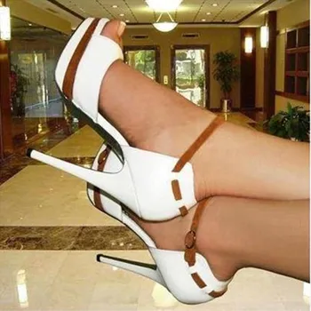 SHOFOO kingad,Ilus mood naiste kingad, nahk, riie, umbes 14.5 cm kõrge kontsaga sandaalid, daamid sandaalid.SUURUS:34-45