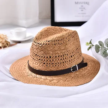 Seioum Panama Müts Summer Sun Mütsid Naistele Mees Beach Õled Müts Meestele UV Kaitse ühise Põllumajanduspoliitika chapeau femme 2020