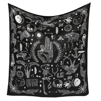 Mandala Tapestry Polüester 230*150 CM Seina Riputamise Vaip Visata Jooga Matt Kodu Magamistuba Kunsti Teenetemärgi Vaipa