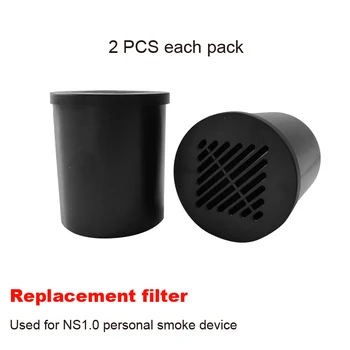 Smokebuddy Isiklik Õhu Filter Kõrvaldab Suitsu lõhn vahetatav Filter Claris 2 tk üks komplekt