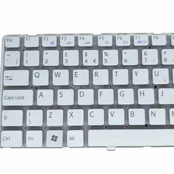 Sülearvuti Asendamine klaviatuurid Sony VAIO VGNNW VGN NW UK GB Briti TR Türgi valge klaviatuuri müügil 53010DJ19 203 148738011