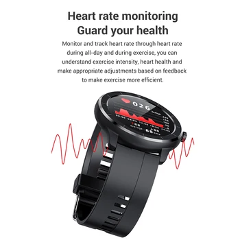 Täielik puuteekraan T6 Smart Watch AI Watch Face Südame Löögisageduse Monitor IP68 Veekindel Smartwatch Meeste Huawei Xiaomi GTR