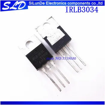 Tasuta Kohaletoimetamine 20pcs/palju IRLB3034 IRLB3034PBF LB3034 TO220 MOS-FET transistorid