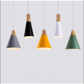 Põhjamaade loft single peaga rippuvad tuled kahe stiilis LED minimalistlik ripats lambid köök, magamistuba, elutuba restoran kohvik