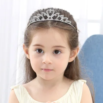 Lihtne Crystal Tiara Kroonid Juuksed Aasa Diadema Peapaelad Naiste Printsess Tüdrukute Õhtu Pruut Noiva Pulmad Juuksed Tarvikud