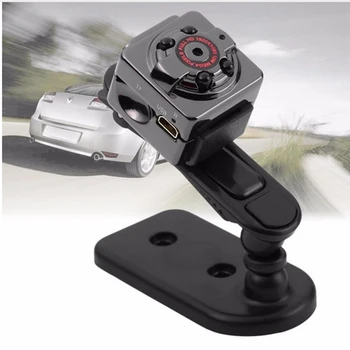 SQ8 1080P Mini Kaamera 360 Kraadise Pöörde Clip Infrapuna Öö peidetud liikumistuvastus mikro kaamera espia mini kamera mini dv