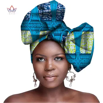 20 Värv-Aafrika Pea Wrapid Nigeeria Gele Headtie Naiste Rikas Prindi Peapael Traditsiooniline Bazin Kleidid Sall 50*180CM wyb431