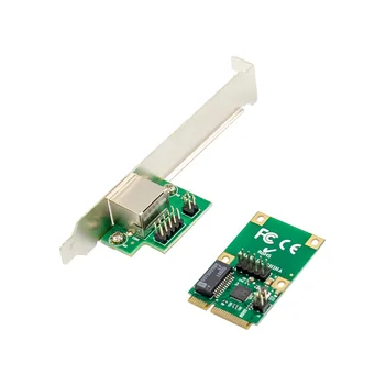 Mini PCIe RTL8111F Gigabit Võrgu kaart high performance 10/100/1000Mbps RJ45 1 2 port Vask BASE-T Ethernet LAN kontroller