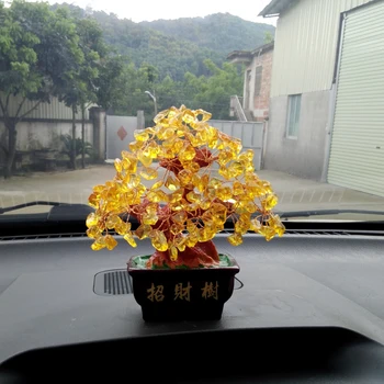 Besegad Vaik Crystal Raha Puu Feng Shui Bonsai Kontori Kauplus Home Hiina Uue Aasta Ornament Decors Õnne, Õnne, Rikkust