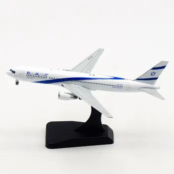 1/400 Skaala IISRAELI Lennufirma EL AL airplan b767 tüüpi Diecast mudel lennuk baasi telik sulamist õhusõiduki mänguasi F kogud mudel