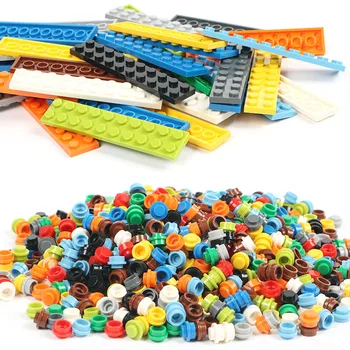 100g/Pack Multicolour DIY Mudel ehitusplokid Mänguasja Osad Lahtiselt Hoone Tellised ühilduvad Lego Laste Mänguasjad Kingitus