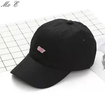 Vaal Soild Värvi Tikand Hip-Hop Vabaaja Paar Müts Baseball Cap