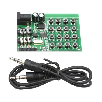 Dtmf Klaviatuur Generaator Moodul Audio Encoder Saatja Juhatuse Arduino Uno Pro Multi-Nupp Audio Control Board