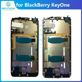 BlackBerry KeyOne DTEK70 Ees Kaadri Keskel Raam Koos Power Helitugevuse Nupud Ekraan Toetab Omanik Šassii Seljatoe Osad
