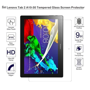 Screen Protector Tab 2 A10-70 Karastatud Klaas Lenovo Tab 2 a10-30 X30F X30L Tablet 10.1 tolline Ekraan Klaasist tb2-x30l x30 Klaas