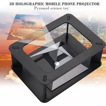 2020. aasta Uus Naljakas 3D-Hologramm Kambri Projektsioon Haridus 3D Püramiidi jaoks Mänguasjad Magic Drop Shipping hot müük