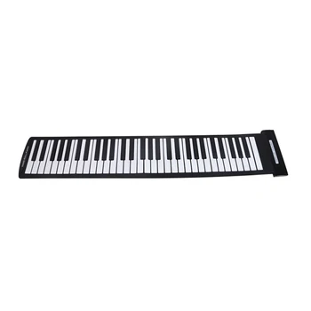 Kaasaskantav 61 Võtmed Roll-Up Klaver USB-MIDI Klaviatuuri Elektrooniline Klaver Käe Rulli Klaveri Klaviatuuri Vahend