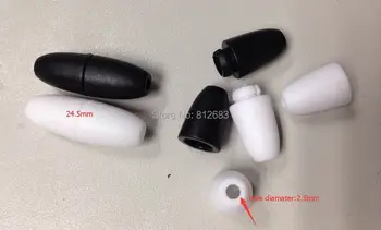 Silikoon Teether helmed DIY Kaelakee on haakidega 100tk Plastikust Sulgemise närida kaelakee Silikoon Pärleid Plastikust Kremoonid