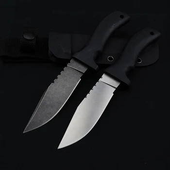 Sirge nuga DC53 terasest taktikaline knive fikseeritud teraga nuga väljas telkimine pen nuga EDC vahendid, noad jahindus pihustite ellujäämise