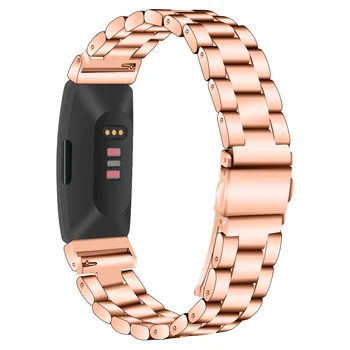 Roostevabast Terasest Watch Band Randmepaela jaoks Fitbit Inspire HR Südame Löögisageduse & Fitnes