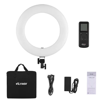 Viltrox VL-600T LED Selfie Ring Light Studio Ringi Video Valgus Professionaalne Fill Light Studio Pildistamine Portree Fotograafia
