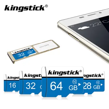 Kingstick Uusim Mudel Micro SD Card 4GB 8GB 16GB 32GB 64GB 128GB 256GB 512 GB Veekindel Mälu Kaart Samrtphone Ja Tabel TK