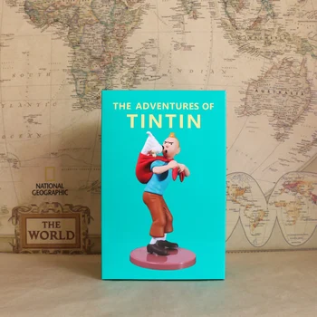 Adventures of Tintin Teha Milou Lumine Tagasi, Kuju Les Aventures de Tintin Joonis Mudel Mänguasjad