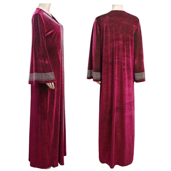 MD Moslemi Kimono Abaya Kampsun Naistele Avatud Abayas Must Samet Hijab Kleit Dubai türgi seal kaftan Kleit Pluss Suurus Maroko Boubou
