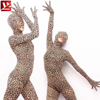 MEISE Seksikad Naised, Fotograafia Leopard kogu Keha Bodysuit Mäng Cosplay Keha Sukad Seksikas Sukad Koos Kinnas Erootiline Pesu