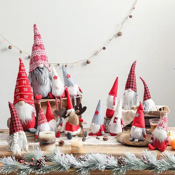 2020 Santa Claus Teenetemärgi Kaunistused Jõuluehe Stseeni Kokkulepe Kingitused Lumememm Nukk Kaunistused Home Decor Magamistoaga
