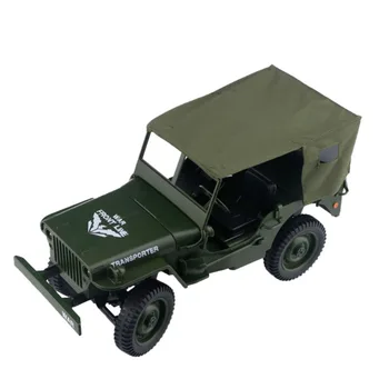 1:10 Mini Sõjalise Maasturiga puldiga Lollakas 4-Wheel Drive RC Auto Peatamine maastikuauto Simulatsiooni Mudel telk