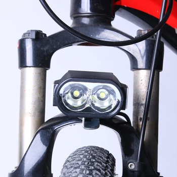 LED Esi-Lamp Taskulamp Esitulede Sarv Aksessuaar 36V 48V 60V E-Bike Jalgratta Väljas Tsükli Biking Meelelahutus
