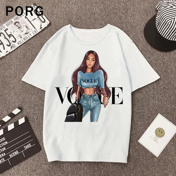 Must reede Uusi Gooti Camisetas Verano Mujer 2019 Naiste T-Särk Vogue Kirja Harajuku Naiste T-särk Mood Esteetiline Tshirt