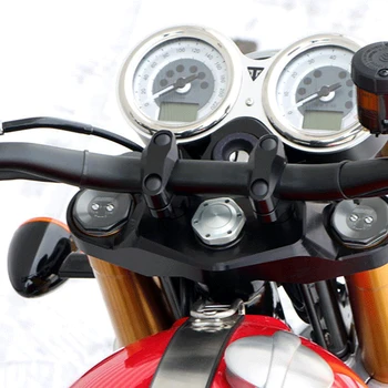 Mootorratta CNC Käepide Ärkaja Lenkstangi Ärkajatele 25.4 mm Sobib Harley Davidson Sportster Blackline Rasva Poiss V-Rod Road King