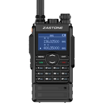 Zastone M7 dual band 5W walkie talkie, 136-174 400-480mhz 250 kanalite 2600mah aku, hf transiiver ham raadio