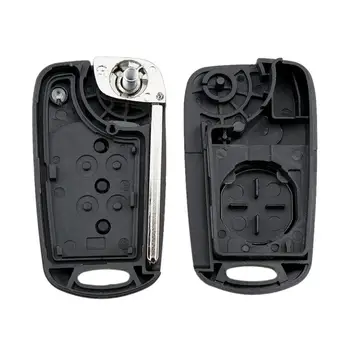 Uue Serveri Võti Kest Hyundai I20 I30 IX35 I35 Aktsent Kia Picanto Sportage K5 3 nuppu Flip Kokkuklapitavad Remote Key Juhul