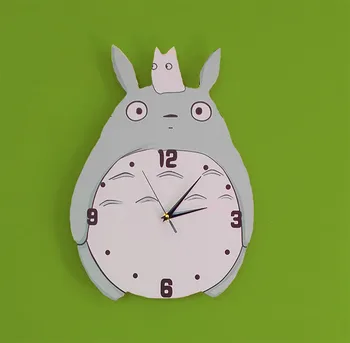 Puit Lapsed Kella Anime Totoro Magamistuba Mood Kaasaegne Armas Pow Patrull Kella Arvan, et Naised Relogio Parede Teenetemärgi WZH078