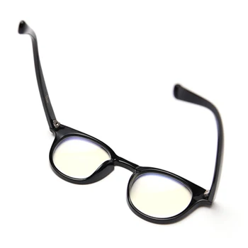 Kachawoo sinine valgus blokeerimine prillid ringi väikesed läbipaistvad naiste lühinägevus prillid tr90 meeste ja unisex retro tarvikud 2020