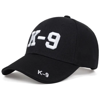 Uus K-9 tähe tikand baseball cap kevadel ja suvel puuvill caps meeste ja naiste mood hip-hop müts väljas päike mütsid