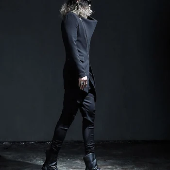 Unikaalne disain, Yamamoto püksid korea kingad, vabaaja tight stiilis püksid moes soeng slim mood Yao Si isiksus
