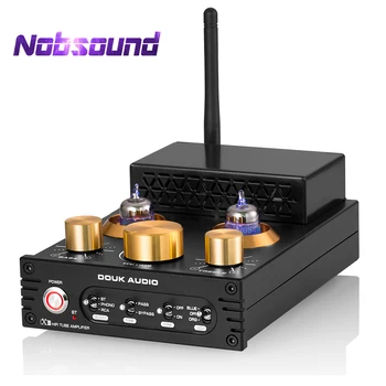 Nobsound HiFi GE5654 Vacuum Tube Amplifier Stereo Bluetooth 5.0 Vastuvõtja MM Phono Amp Plaadimängijad APTX-LL 160W+160W