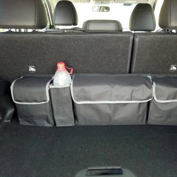 Auto Pagasiruumi Backseat Ladustamise Kott Suure Võimsusega Multi-use Oxford Riie Korraldaja
