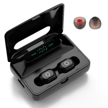 LED Digitaalne näidik H60 Traadita Bluetooth-5.0 Mini Earbuds-Vabad Peakomplekt, millel Laadimine Juhul Sport Sõidu Stereo Kõrvaklapid