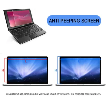 14 Tolline Anti peeping Film laptop Screen Protector Film Anti Scratch Tolmukindel kaitsekile Sülearvuti Privacy Guard Filter